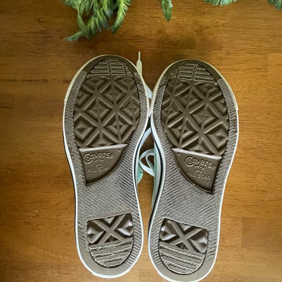 Converse Chuck Taylor All Star Low Top Sneakers Mint Green Womens 5 / Mens 7 - Picture 12 of 15